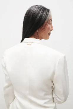 TWILL MIAMI BLAZER WHITE