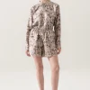 TWILL RACER SHORTS ASTER FLORAL