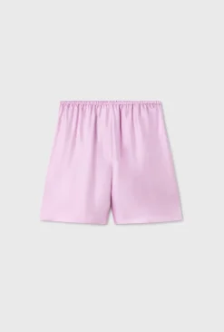TWILL RACER SHORTS LILAC