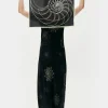 TWILL SCARF FIBONACCI BLACK