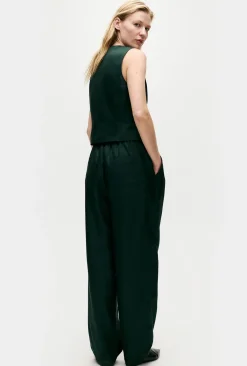 TWILL SLOUCH PANTS SCARAB