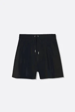 TWILL SLOUCH SHORTS BLACK
