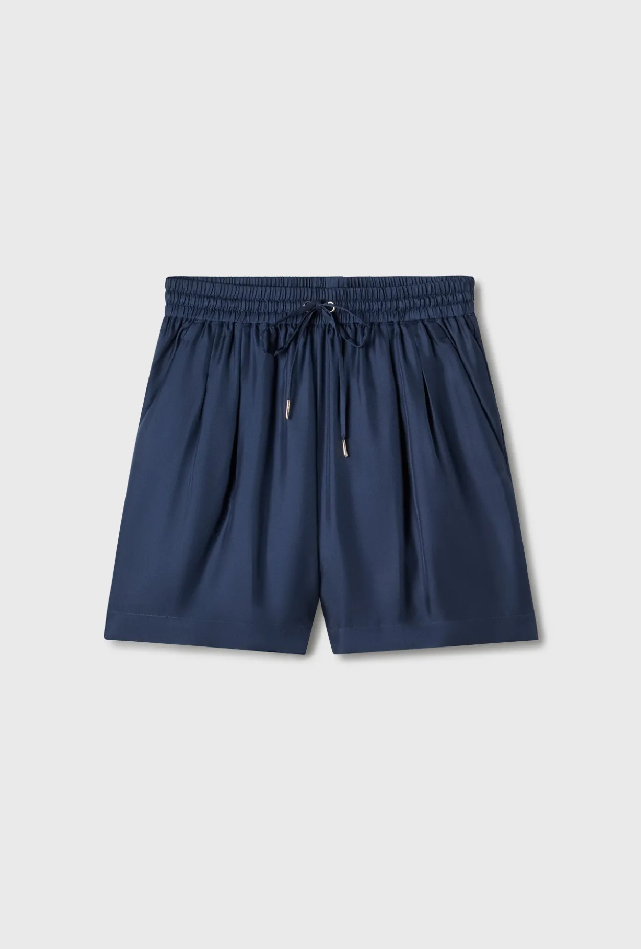 TWILL SLOUCH SHORTS MIDNIGHT