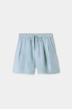TWILL SLOUCH SHORTS SKY