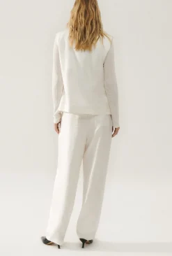 TWILL SLOUCH VEST WHITE