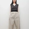 V -NECK SWEATER VEST GRANITE MELANGE