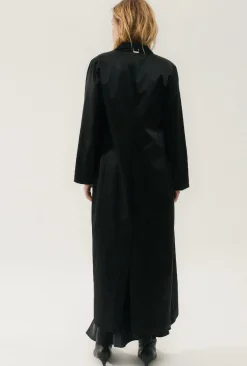 WEATHERPROOF LONG BLAZER BLACK