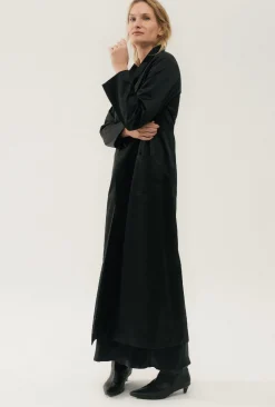 WEATHERPROOF LONG BLAZER BLACK