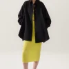 WOOL OVERSHIRT BLACK