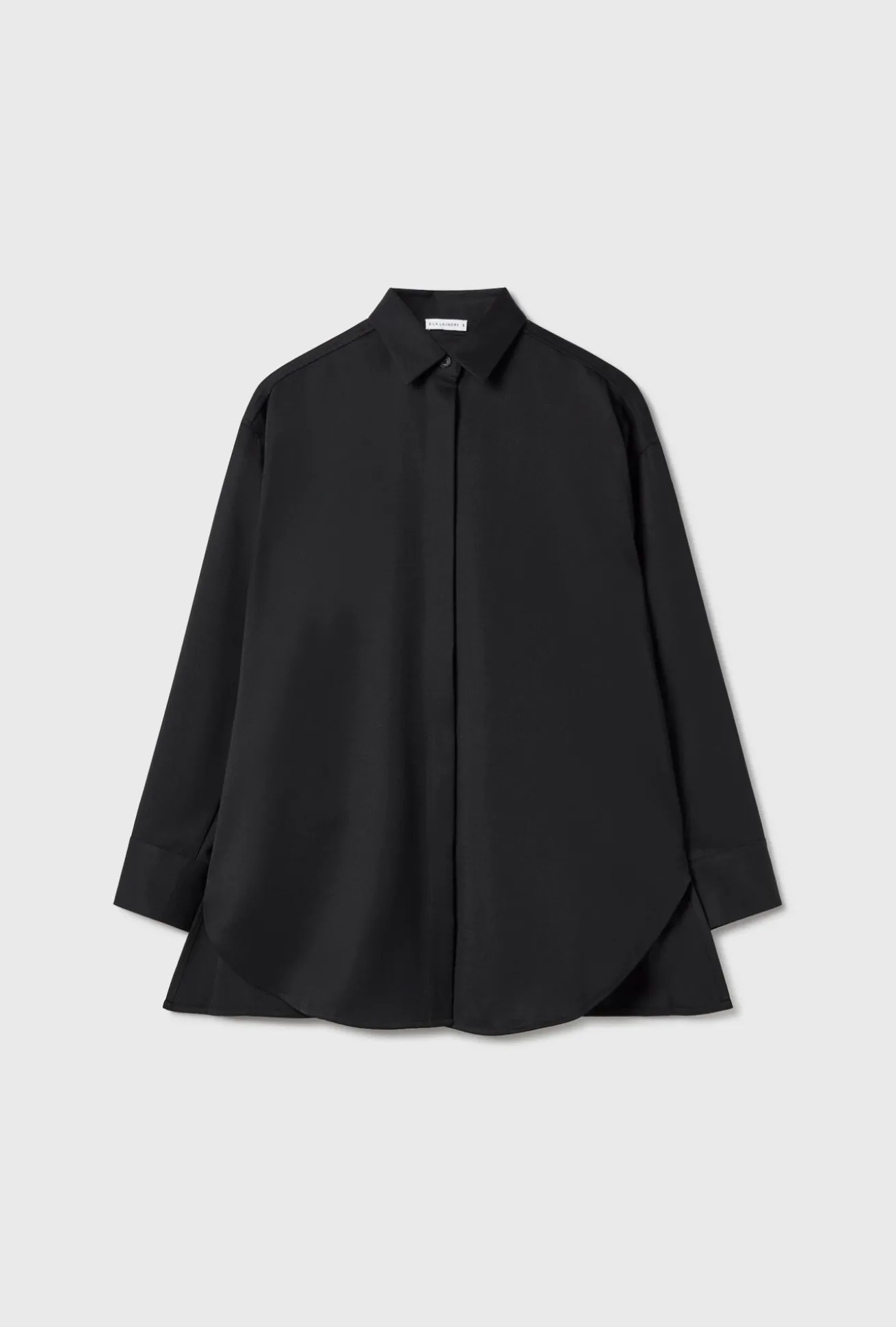 WOOL OVERSHIRT BLACK
