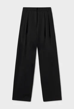 WOOL TROUSER BLACK