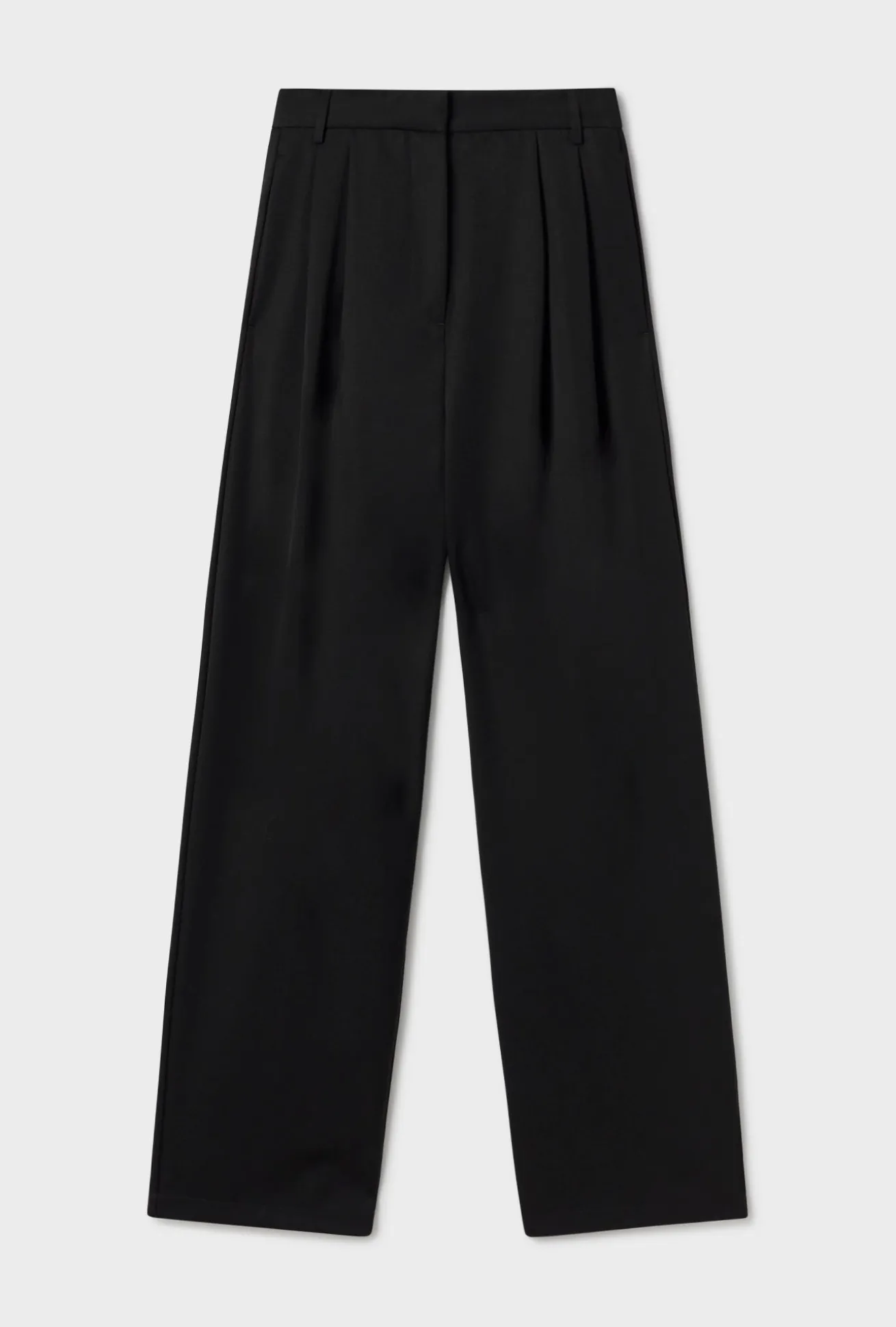 WOOL TROUSER BLACK