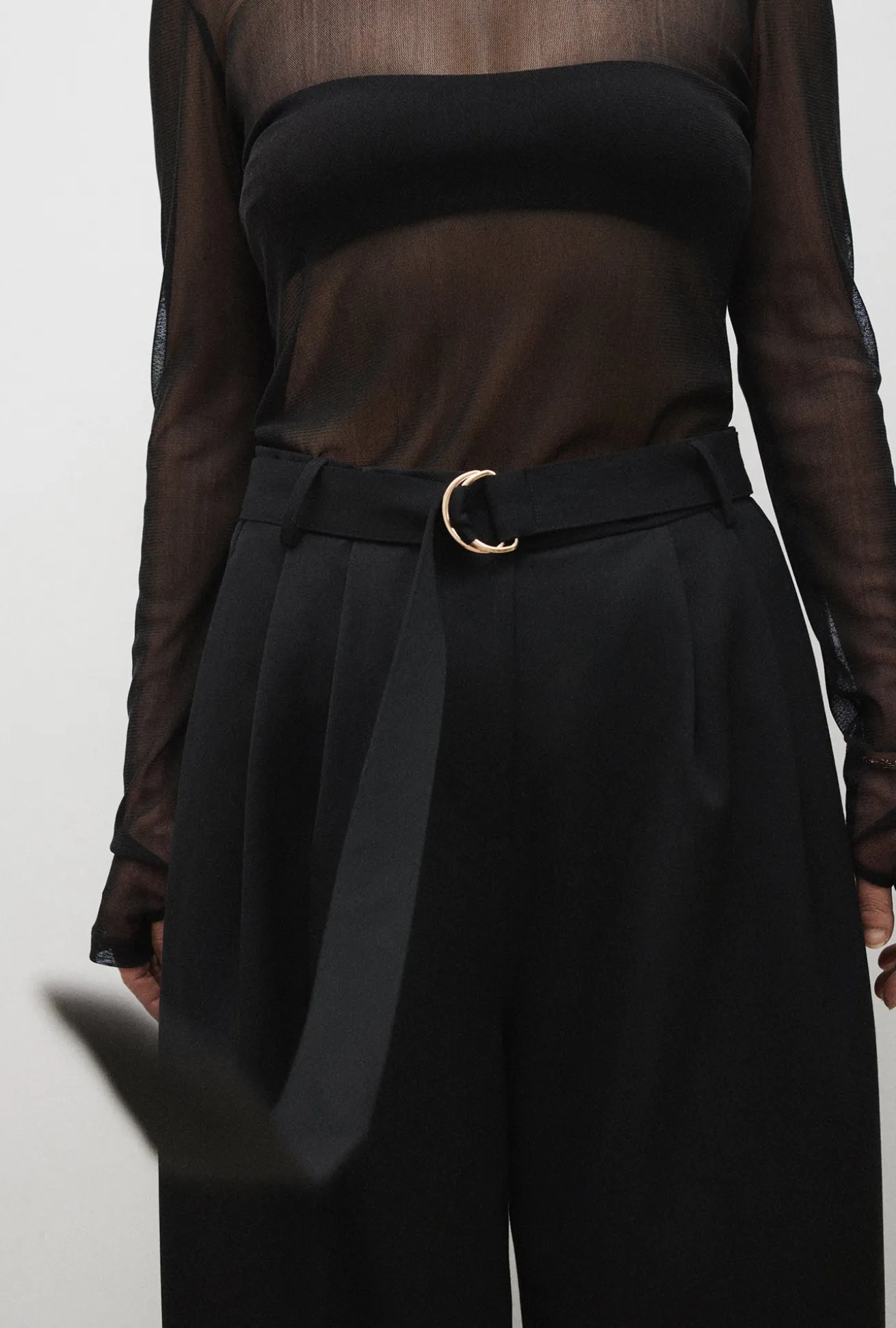 WOOL TROUSER BLACK