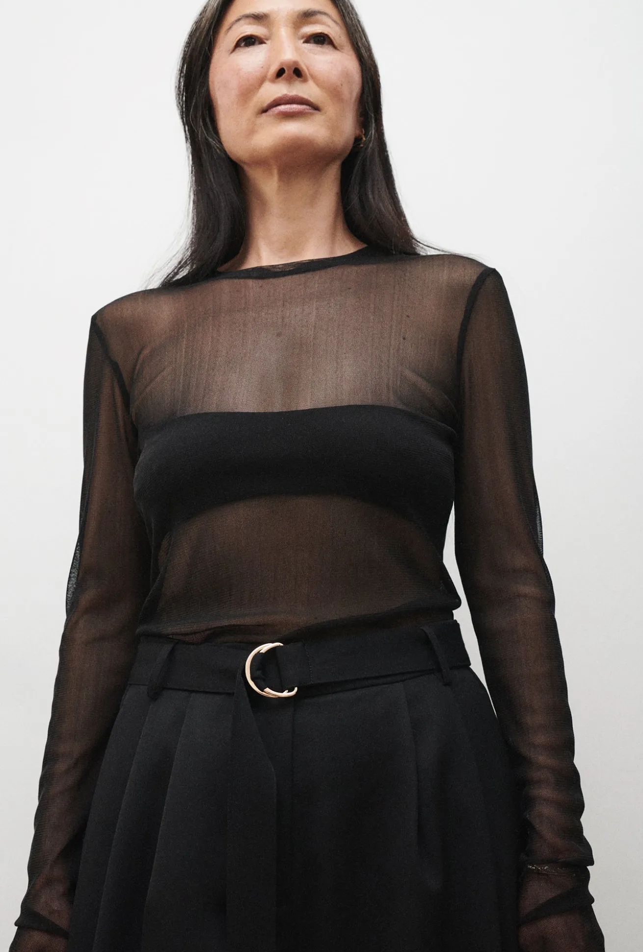 WOOL TROUSER BLACK