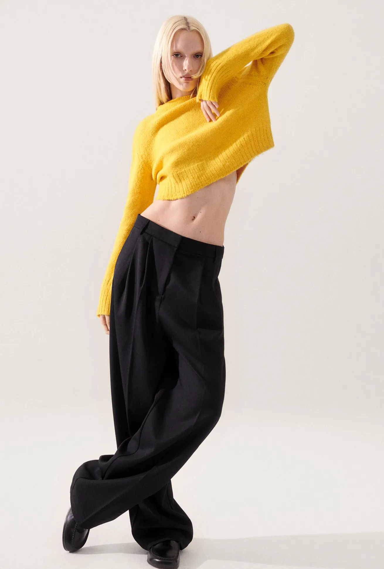 WOOL TROUSER BLACK