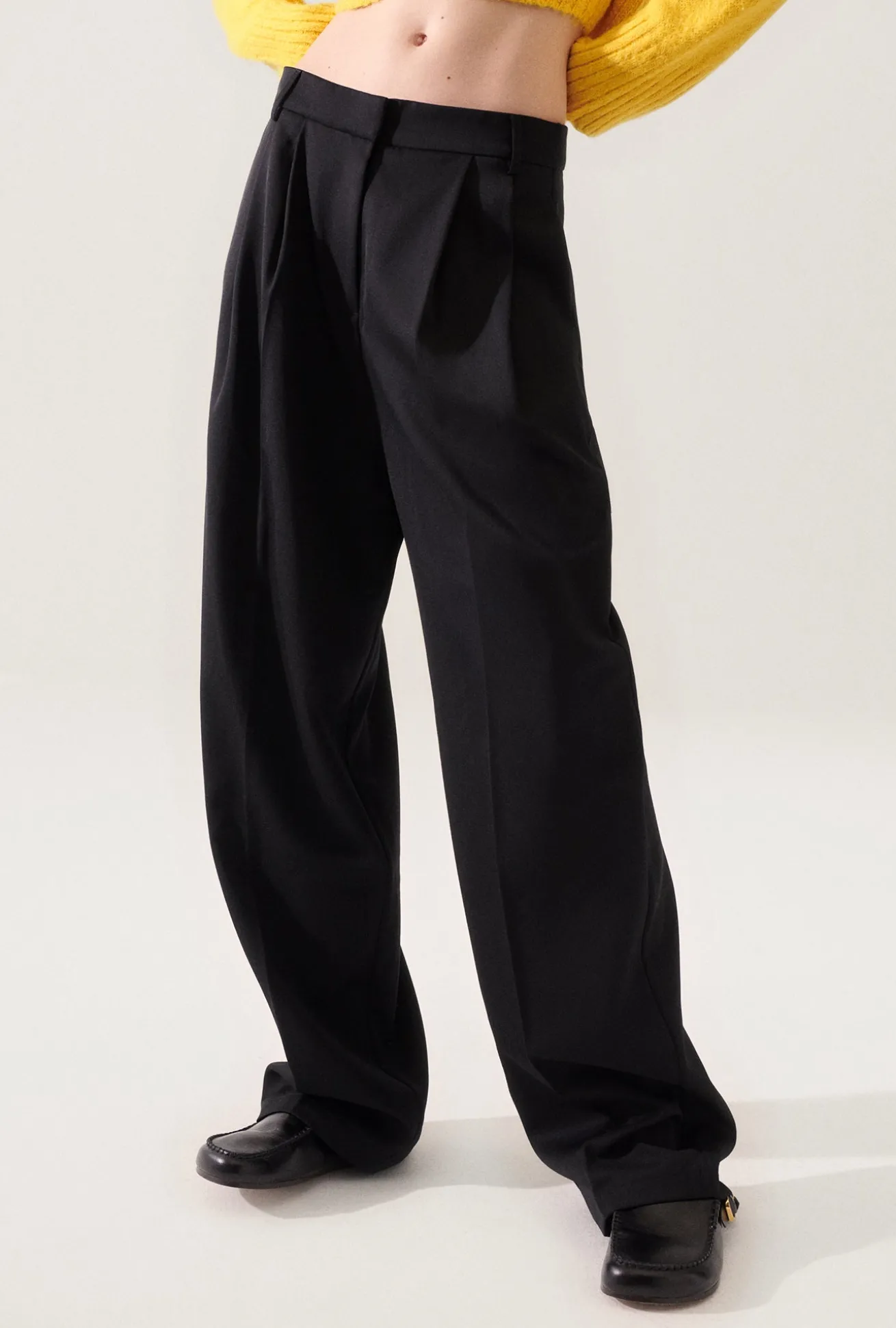 WOOL TROUSER BLACK